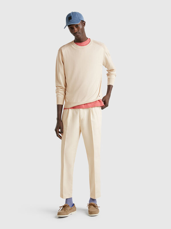Chino-Karotten-Passform Herren