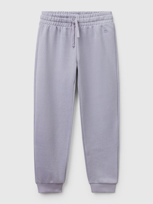 Sweatstoffhose mit Logo Mädchen