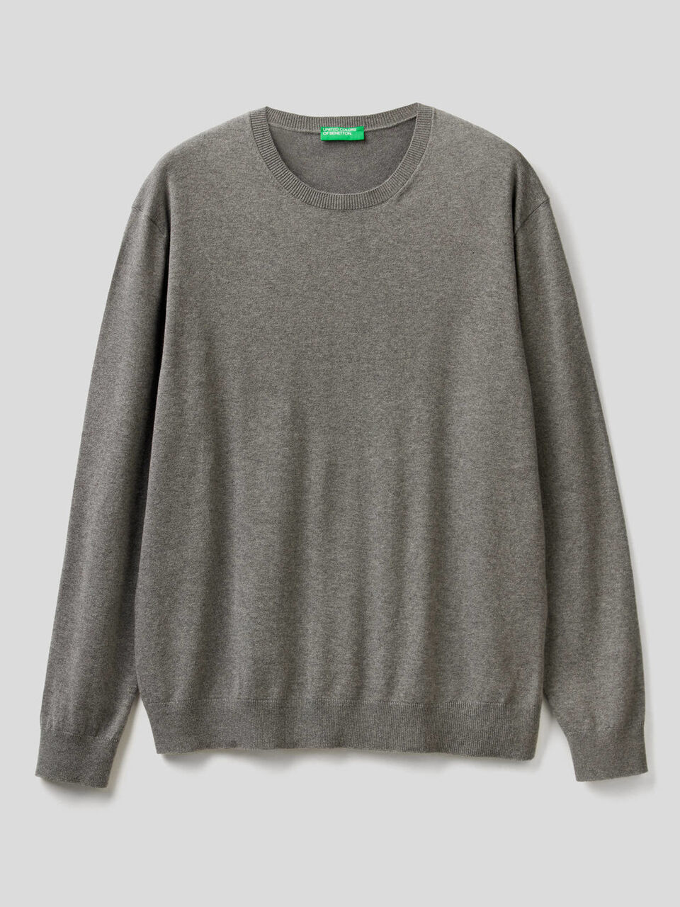 Pullover aus einer Baumwollmischung mit Rundausschnitt image number 1