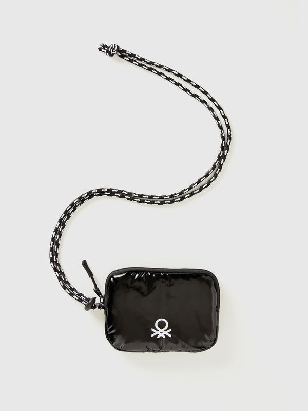 Münztasche mit Logo