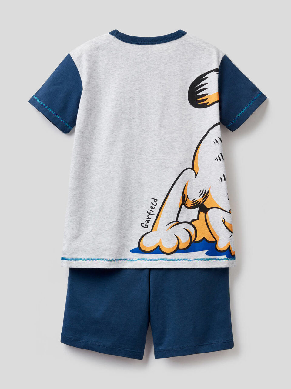 Kurzer Pyjama mit Print Garfield image number 2