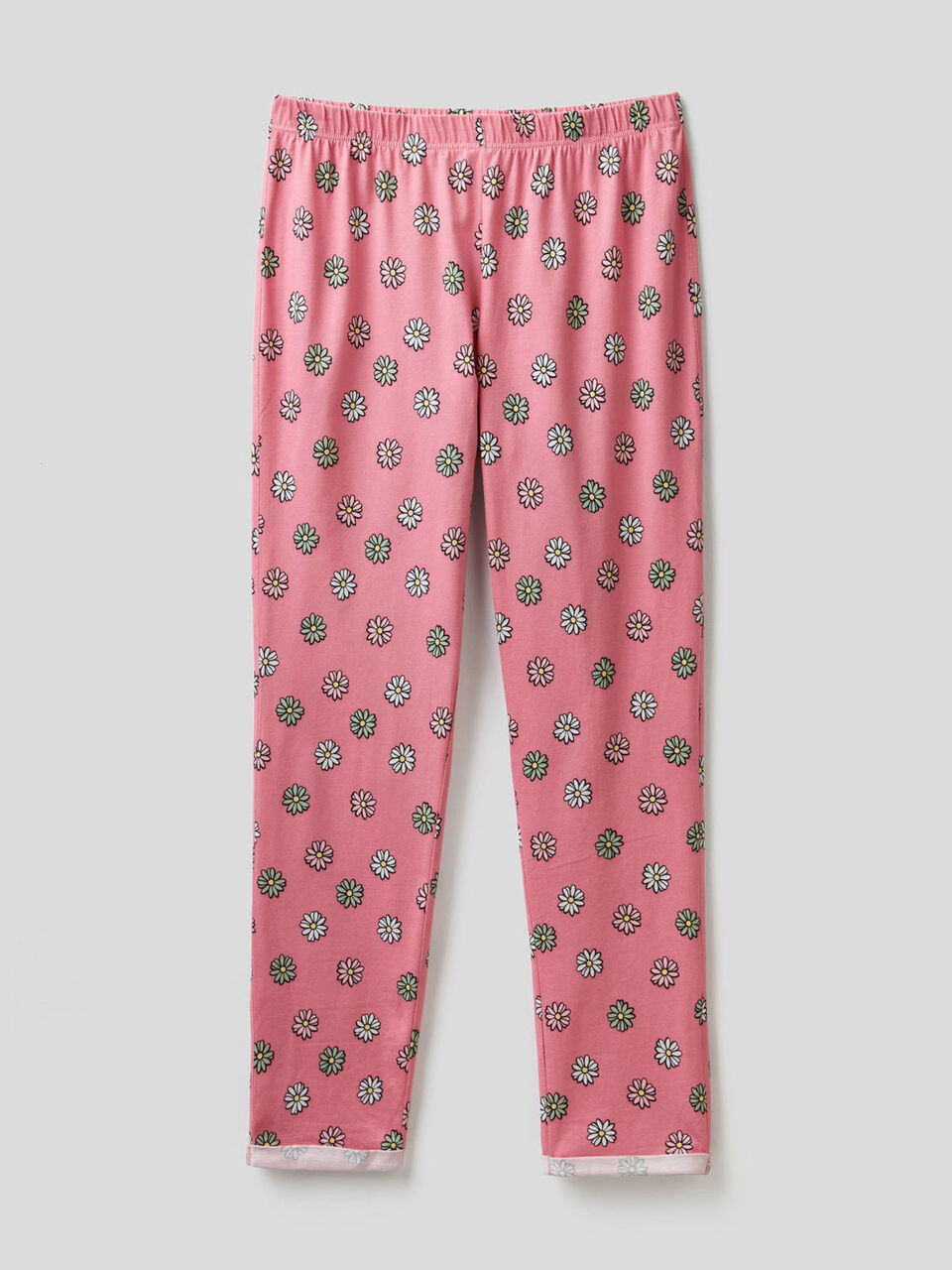 Lange Hose mit Blumenprint image number 1