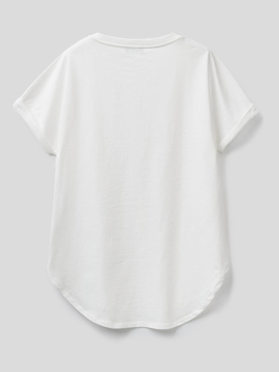 T-Shirt mit Ärmeln samt Saumaufschlag image number 2