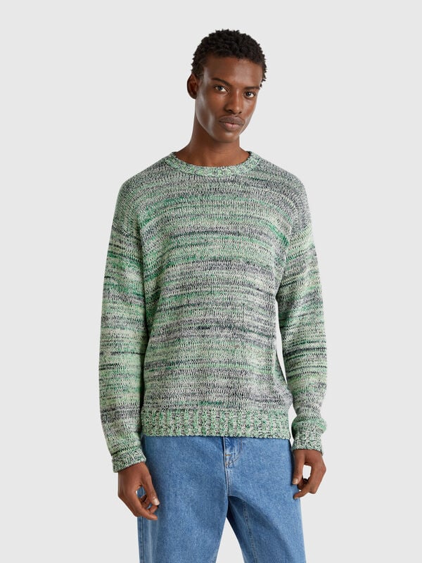 Mehrfarbiger Pullover Herren