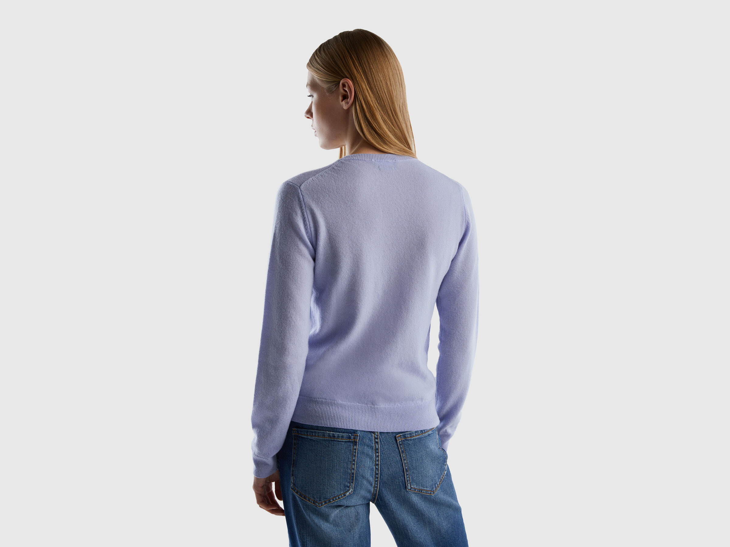 Pullover aus reiner Schurwolle mit Rundausschnitt image number 2
