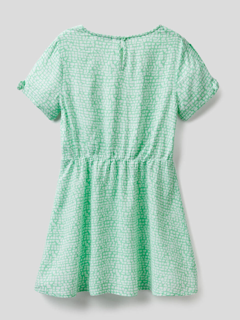 Fließendes Kleid mit Muster image number 2