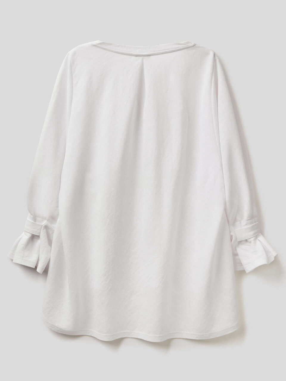 Bluse mit gerafften Ärmeln image number 2