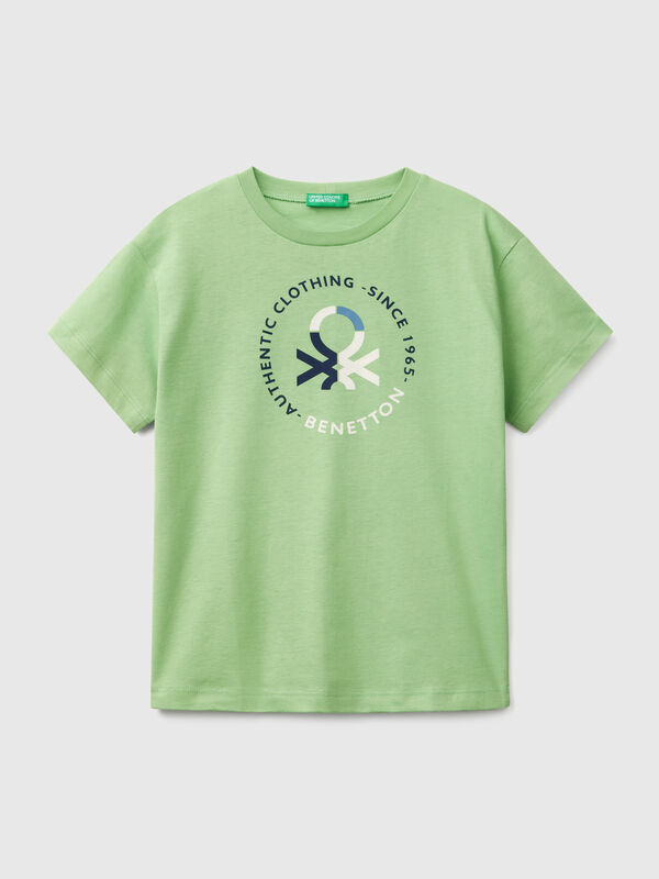 Kurzarm-T-Shirt aus 100% Baumwolle Jungen