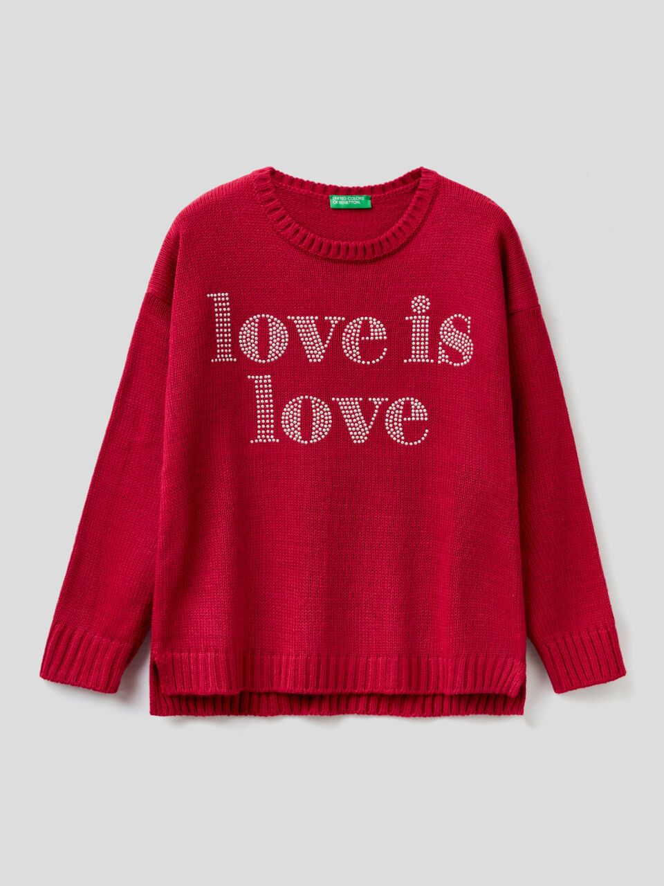 Trikot-Pullover mit Nieten image number 1