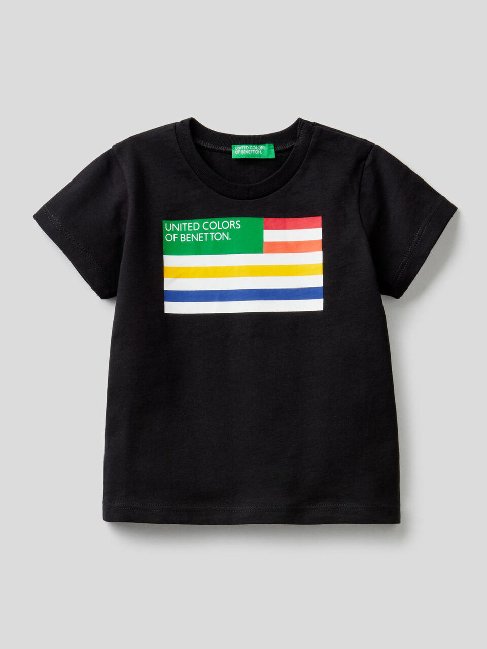 T-Shirt aus Bio-Baumwolle mit Logoprint image number 1