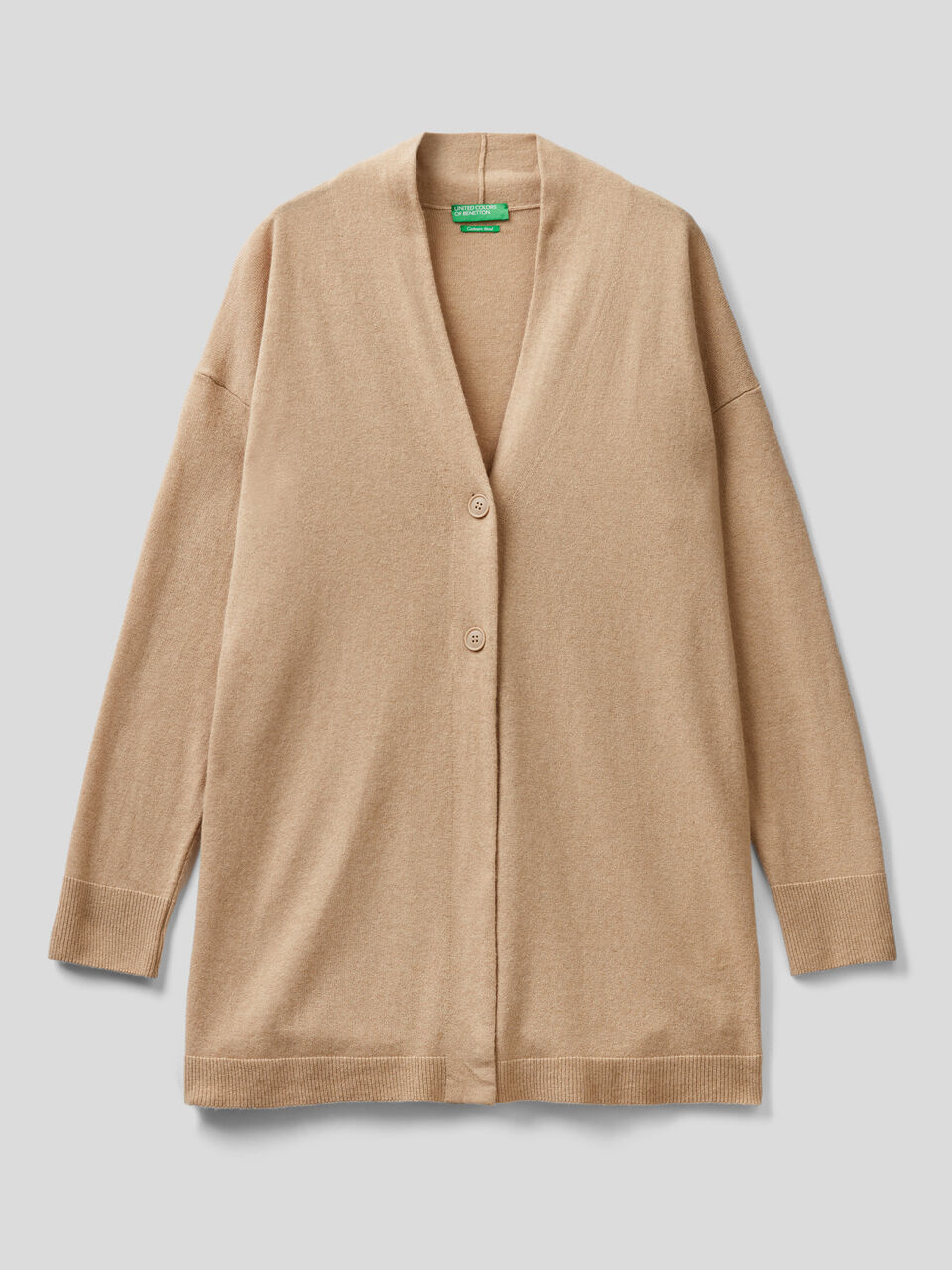 Strickjacke in einer Mischung aus Wolle und Cashmere image number 1