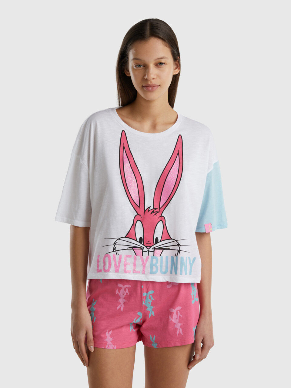 Bugs Bunny-Shirt aus leichter Baumwolle