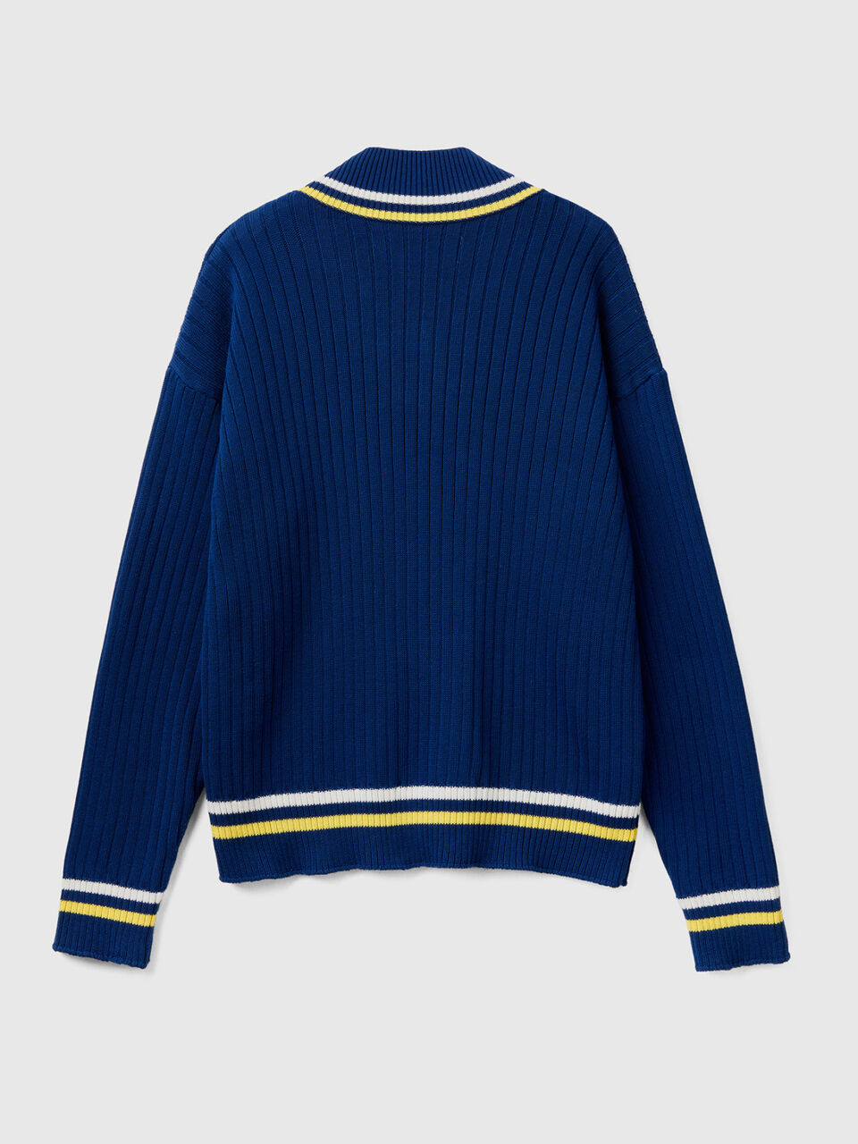 Pullover mit gestreiften Säumen image number 2