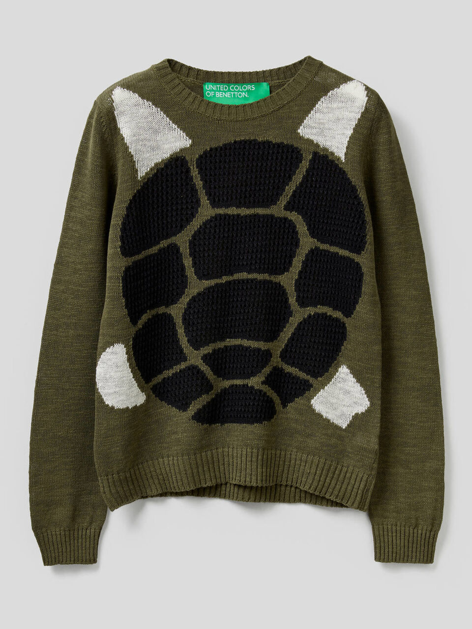 Pullover mit Lochmuster image number 1