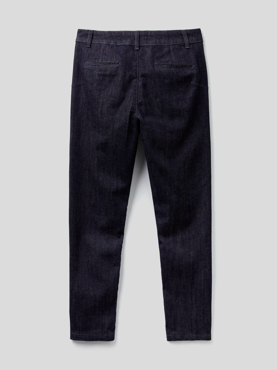 Chinos aus Denim in stretchiger Baumwolle image number 2