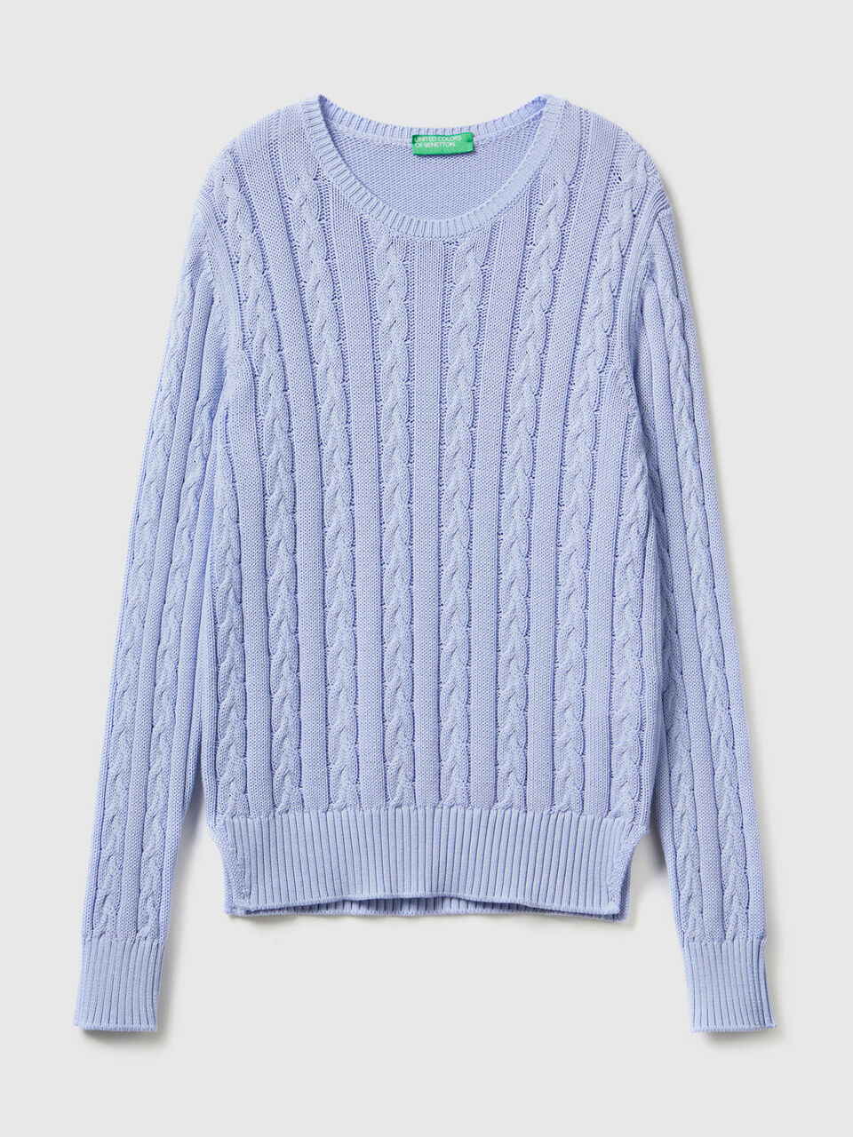 Pulli aus 100% Baumwolle Flechtmuster image number 1