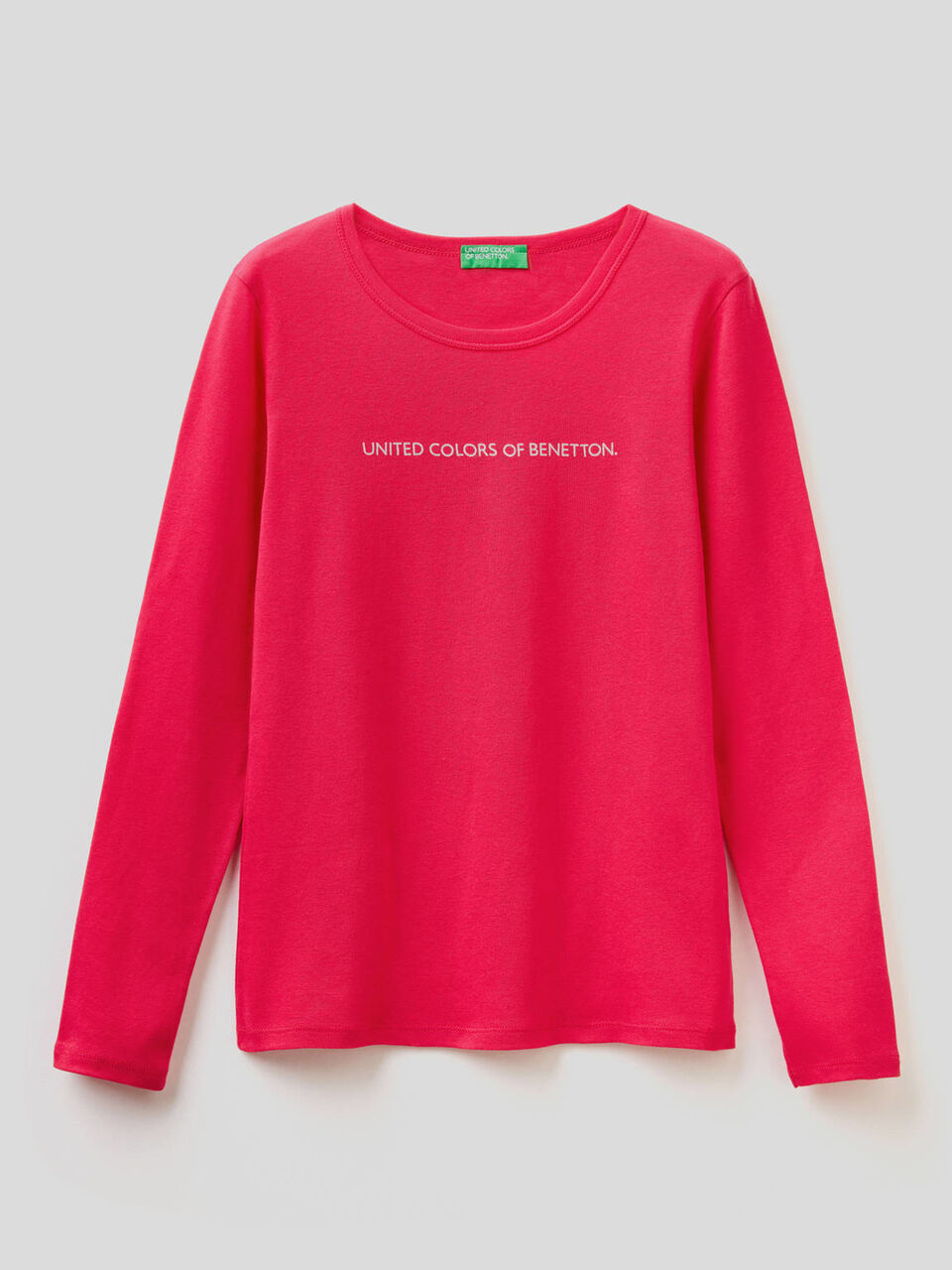 T-Shirt aus 100% Baumwolle mit langen Ärmeln image number 1