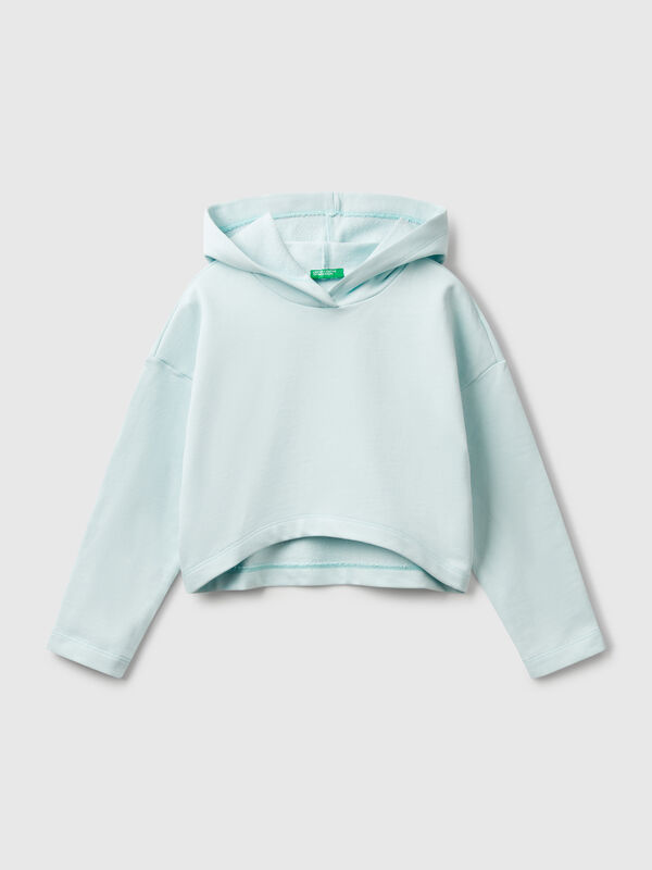 Sweatshirt mit abgerundetem Saum Mädchen