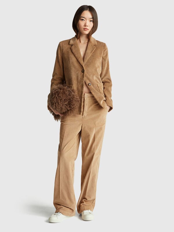 Weite Samthose Weite Samthose Damen