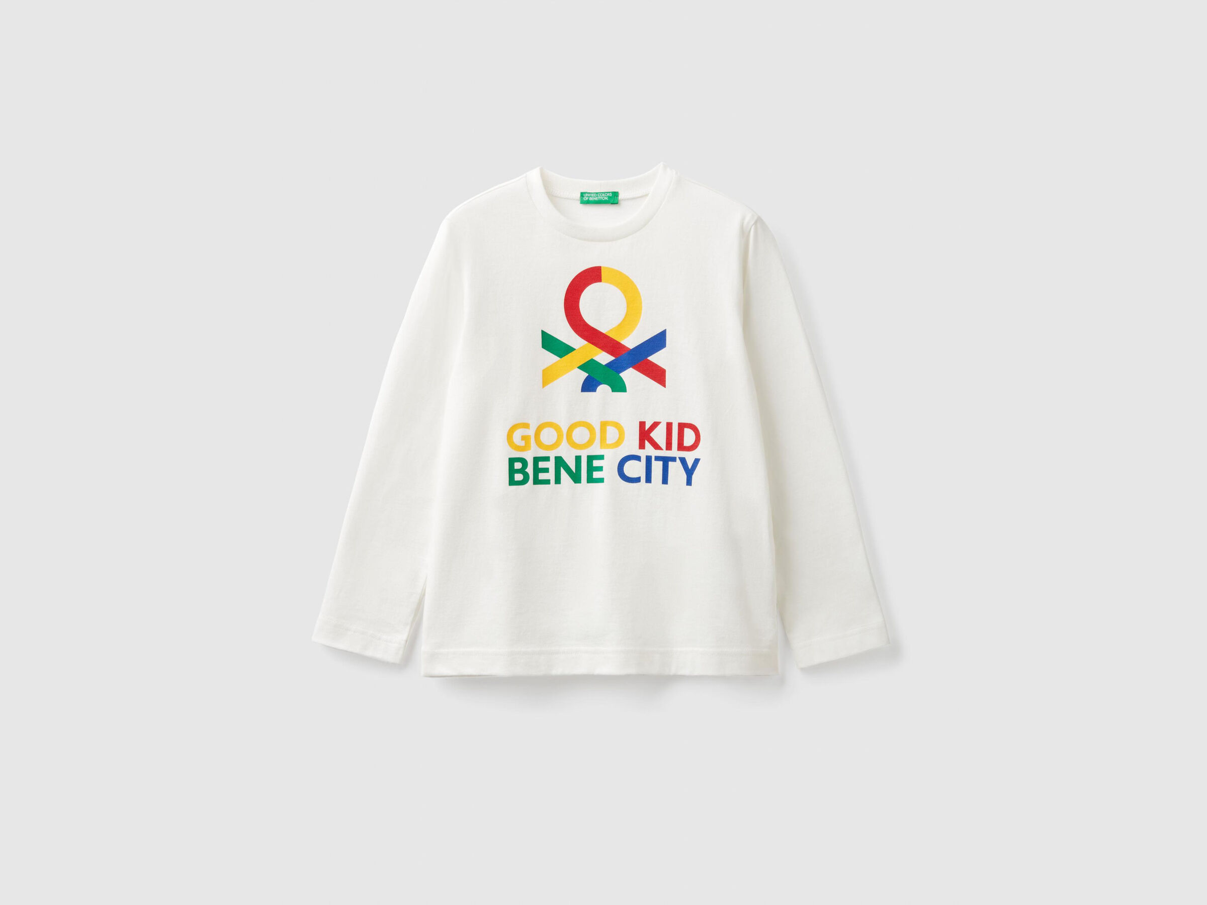 T-Shirt mit langen Ärmeln und Logo image number null