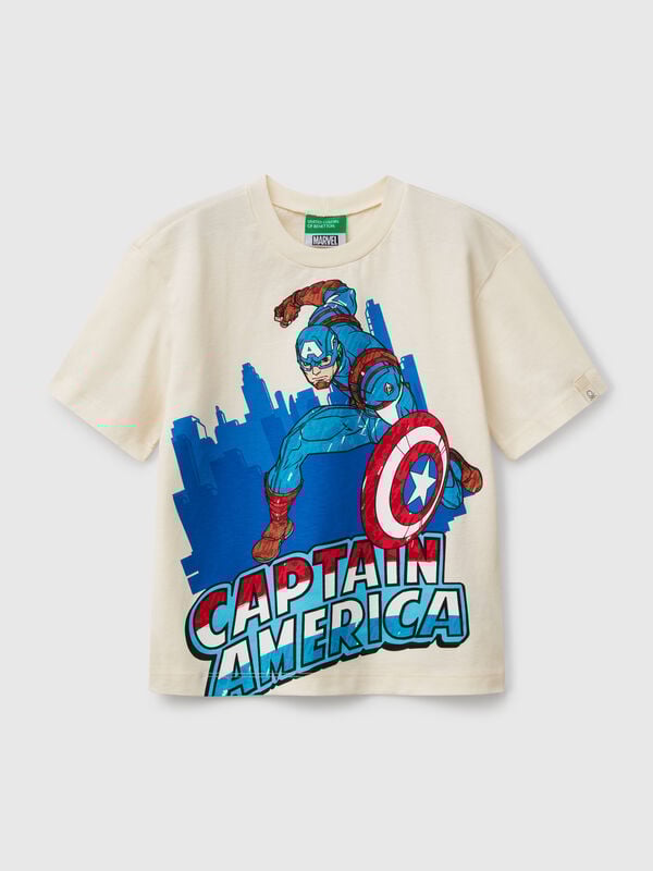 ©Marvel Captain America Baumwoll-T-Shirt Jungen