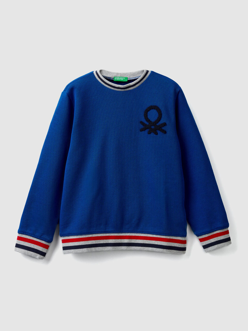 Sweatshirt mit Rundausschnitt und Logo image number 1