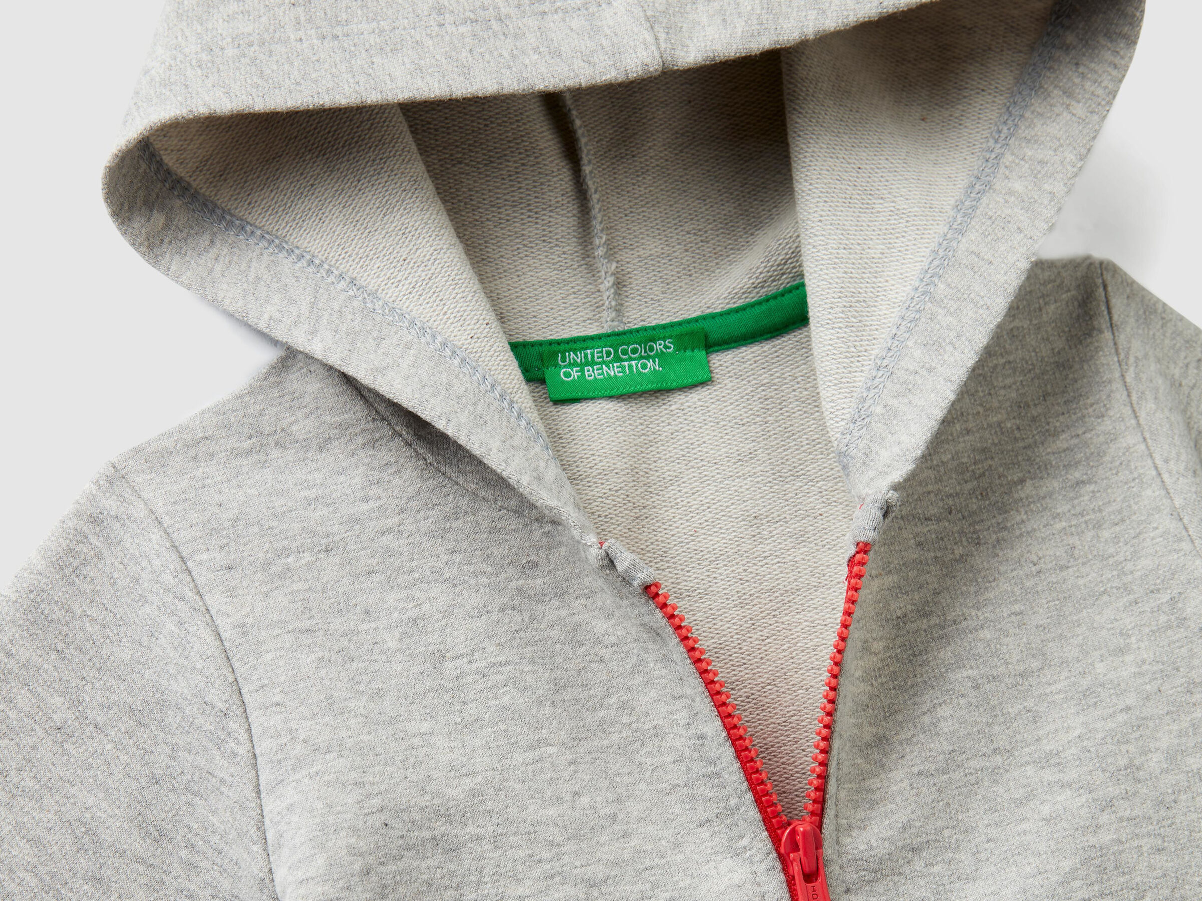 Sweatshirt mit Reißverschluss und Kapuze image number null