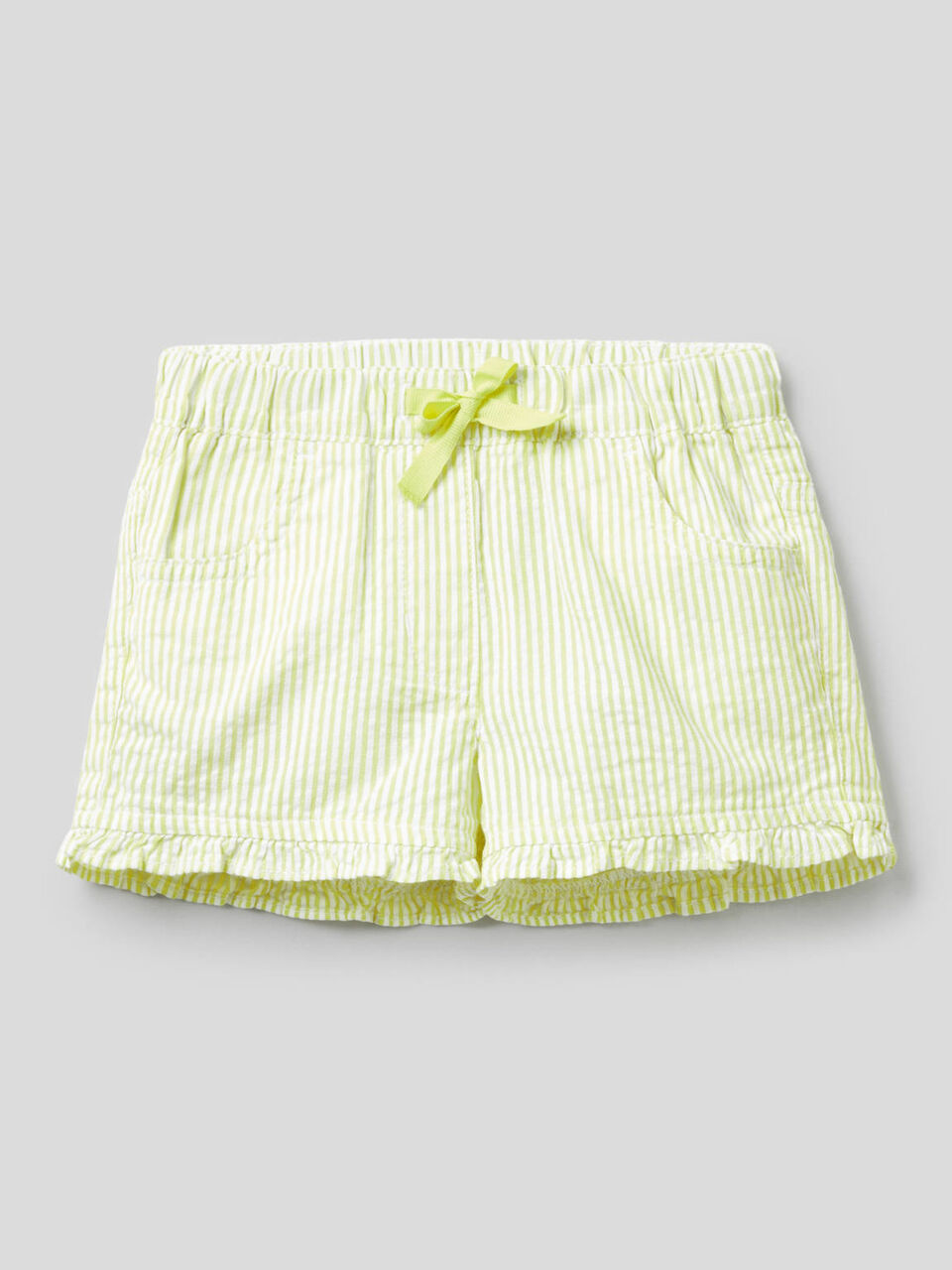 Shorts aus 100% Baumwolle mit Muster image number 1