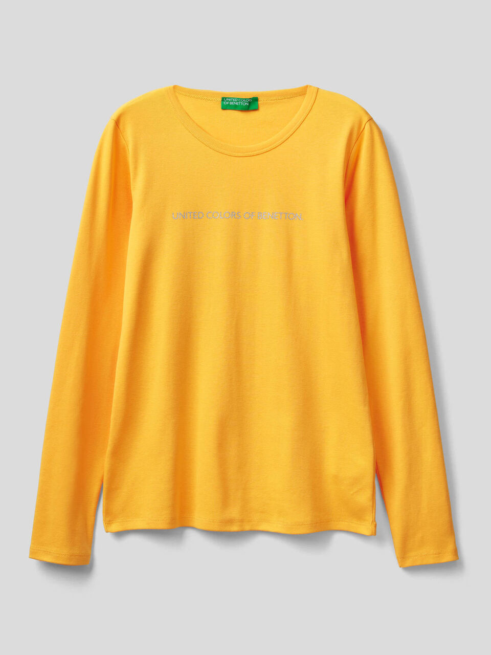 T-Shirt aus 100% Baumwolle mit langen Ärmeln image number 1
