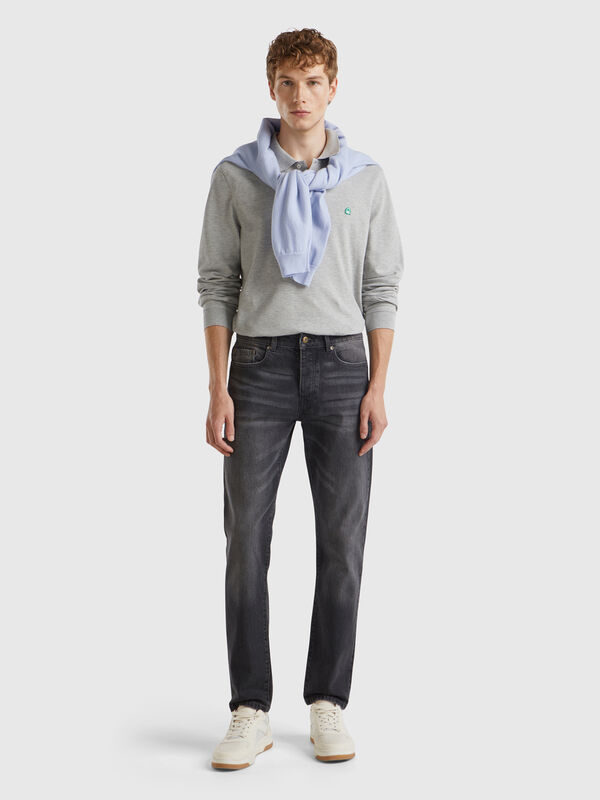 Slim-Fit-Jeans mit fünf Taschen Herren