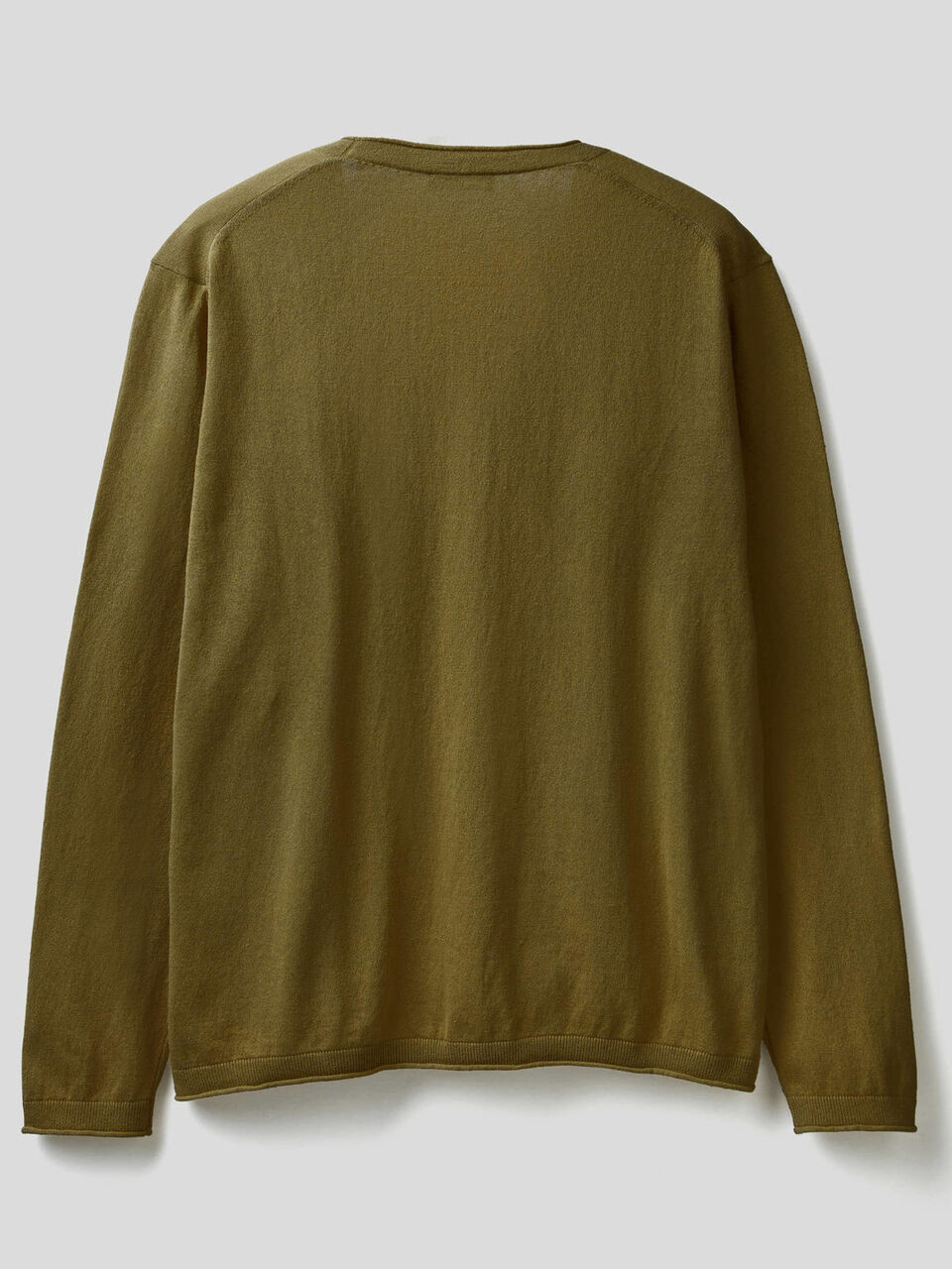 Strickjacke aus Baumwolle mit V-Ausschnitt image number 2