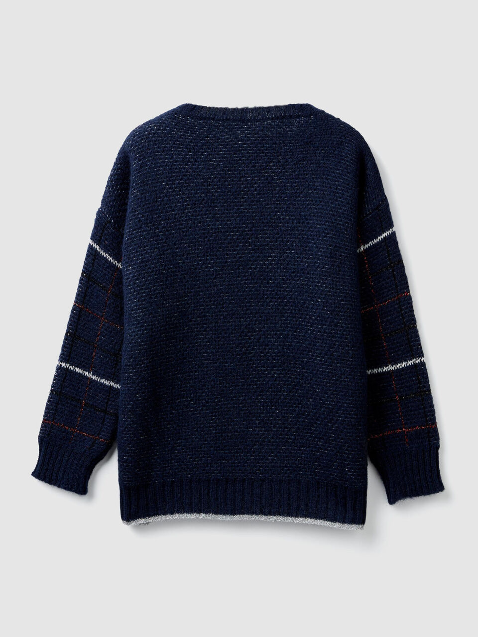 Pullover im Karomuster mit Pailletten image number 2