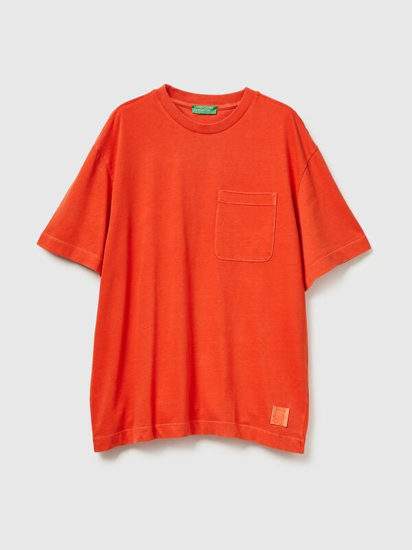 Oversize-T-Shirt aus Baumwolle Herren