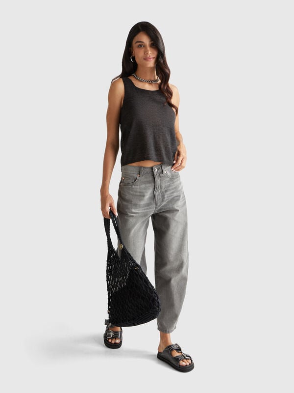 Wendbares Tanktop aus Alpaka-Mix Wendbares Tanktop aus Alpaka-Mix Damen
