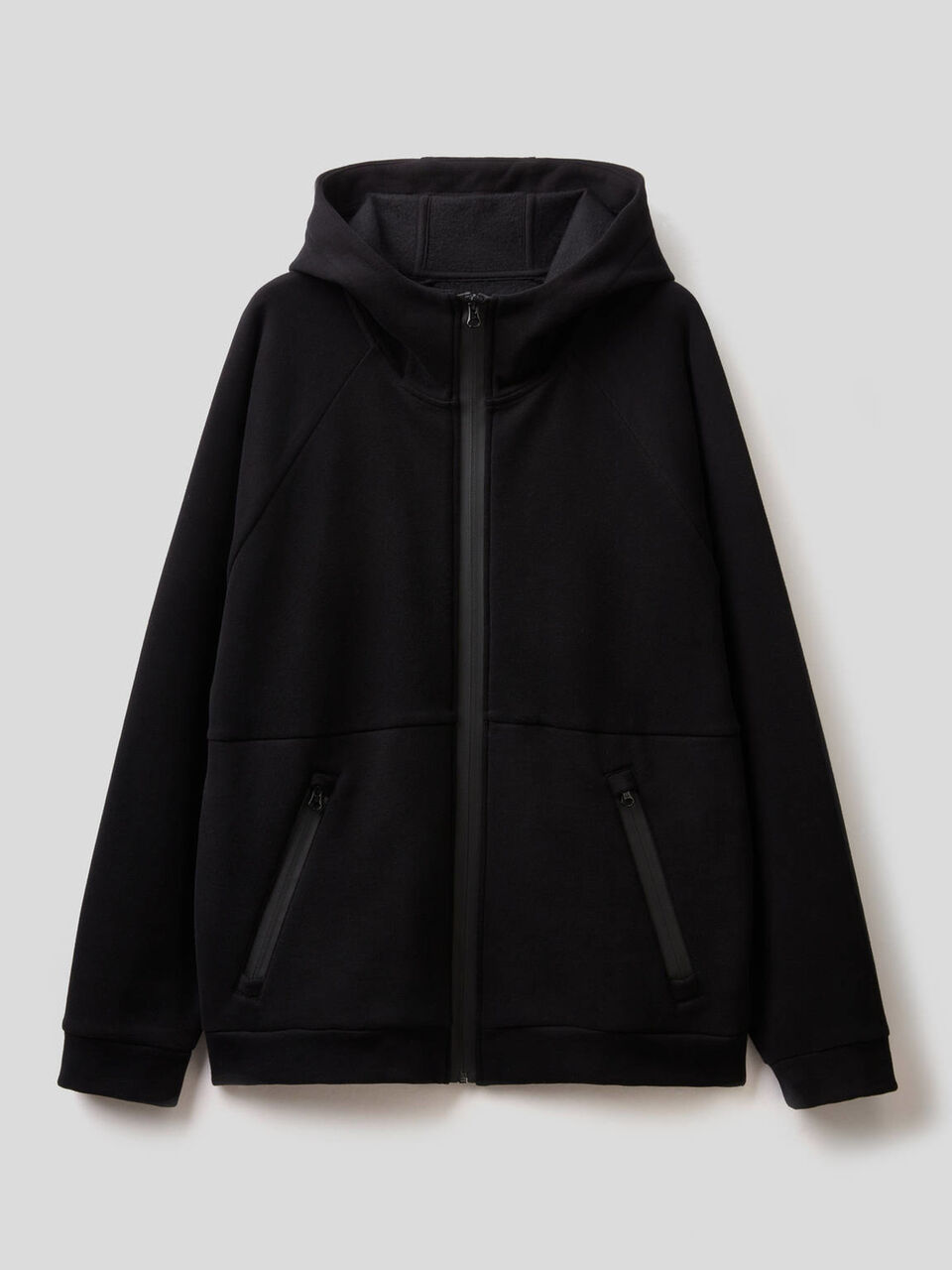 Sweater mit Zip und Kapuze image number 1
