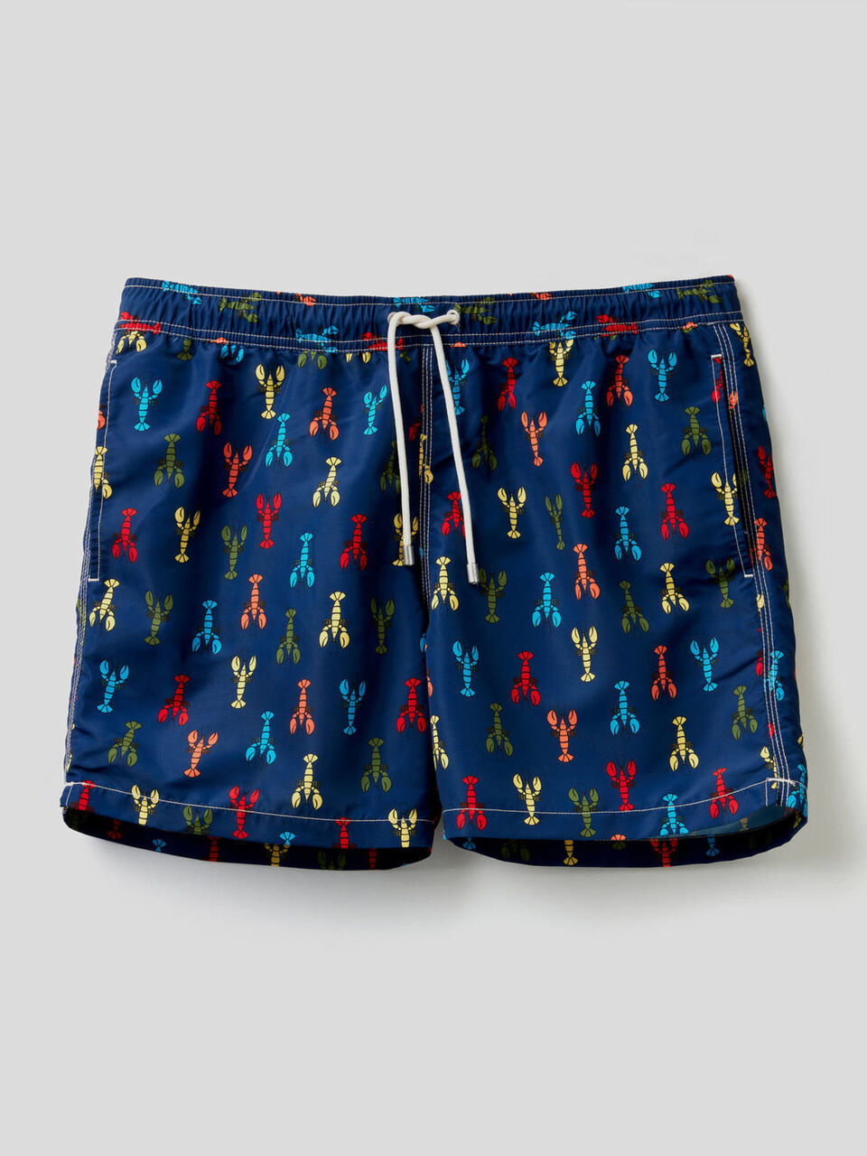 Badeshorts mit Musterprint image number 1