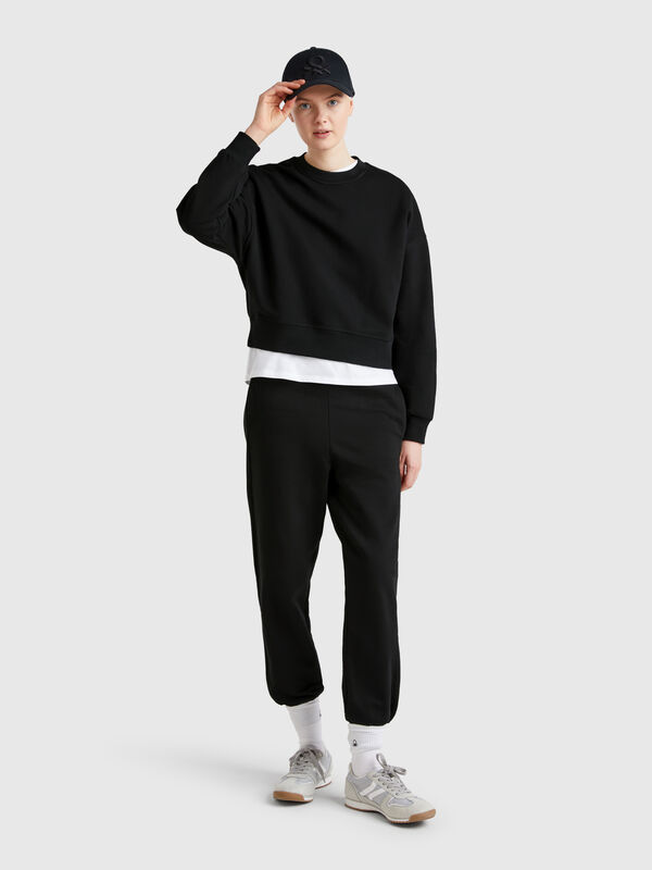 Jogginghose aus reiner Baumwolle Damen