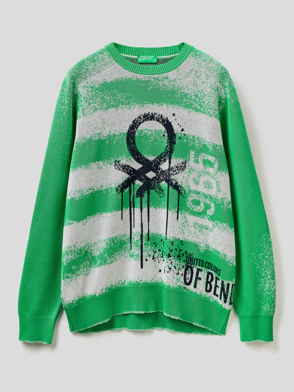 Pullover mit Logo mit Graffiti-Effekt image number 1