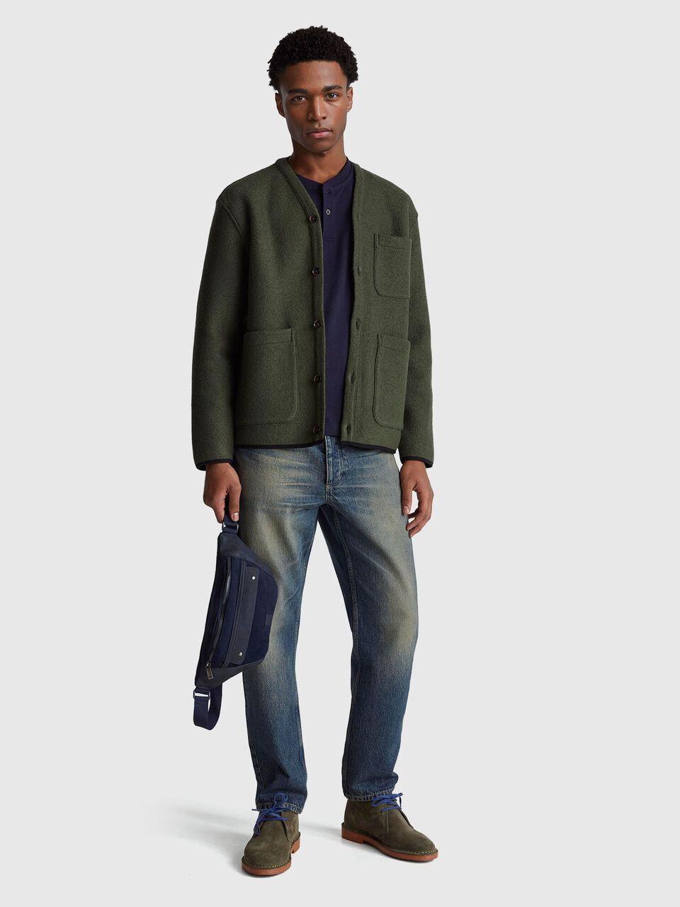 ROUND NECK SWEATL/S Herren image number null