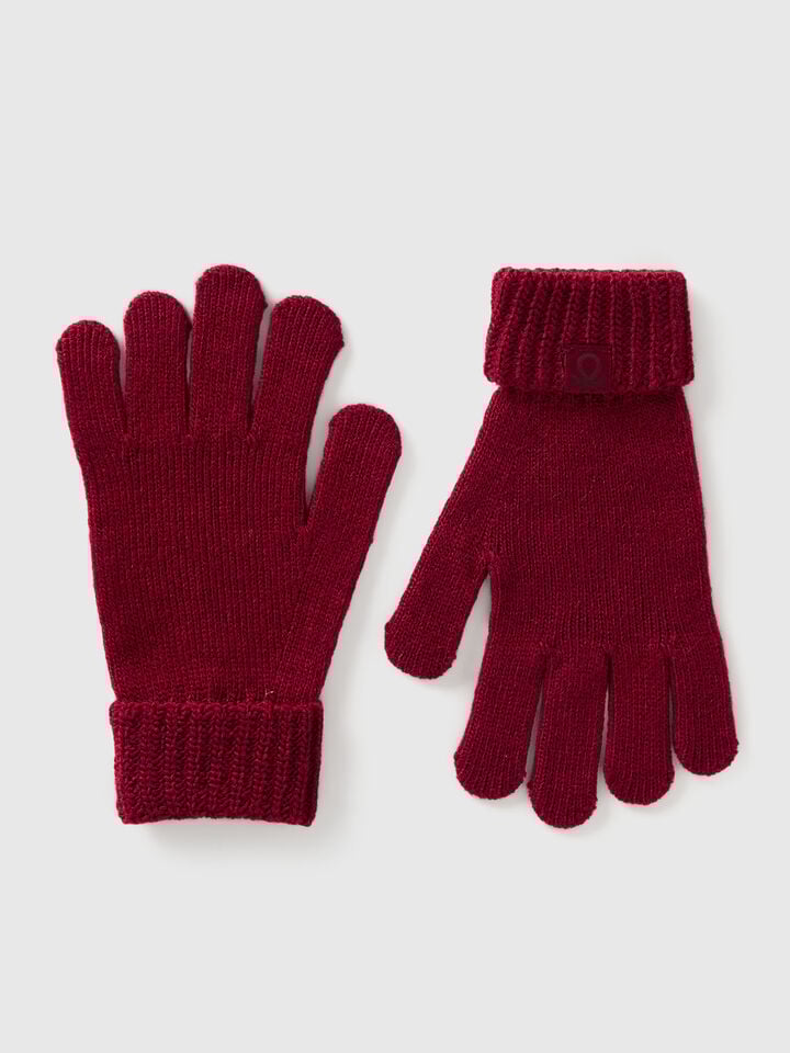 KNITTED GLOVES Jungen
