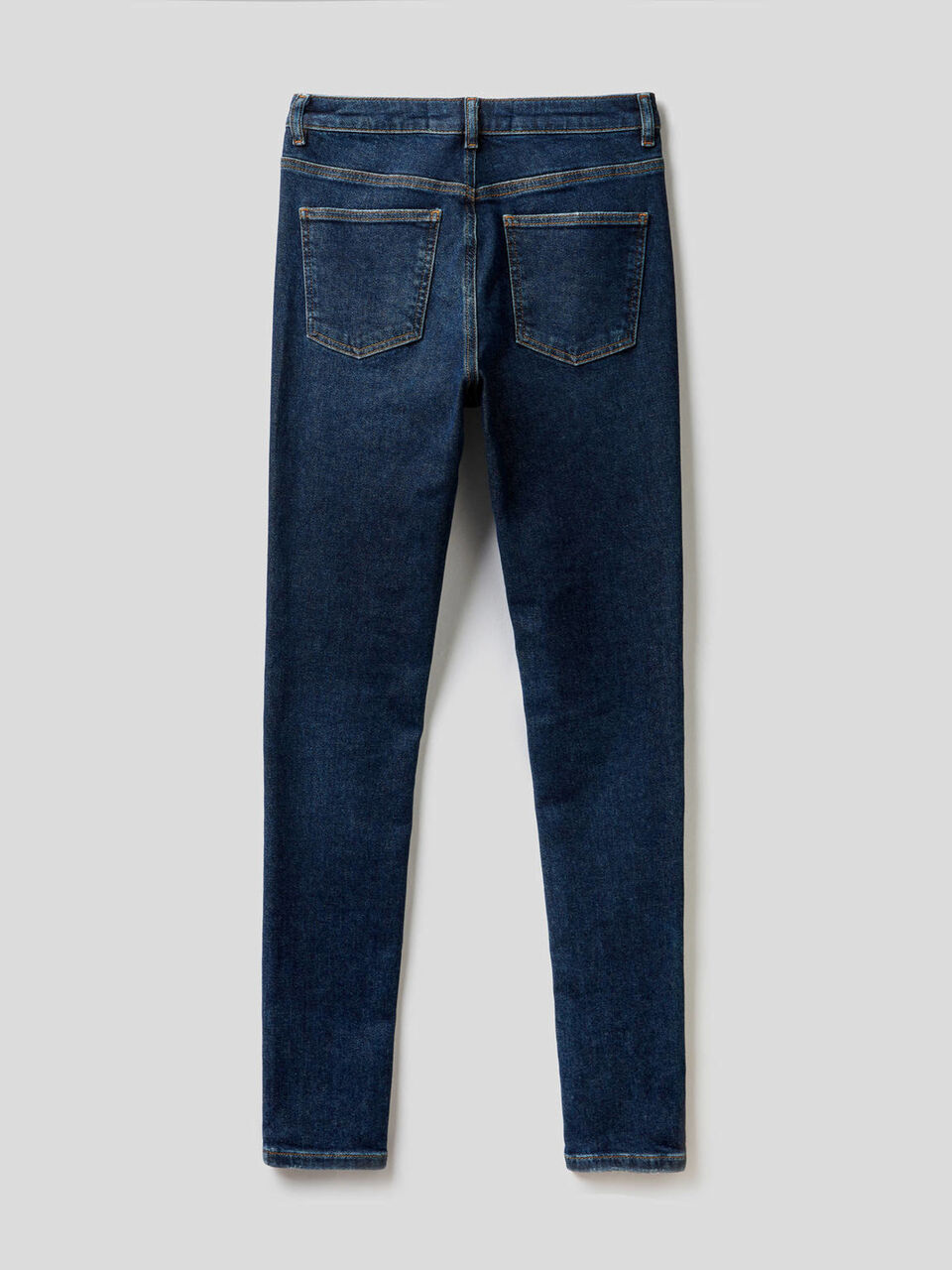 Skinny-Fit Jeans mit hohem Bund image number 2