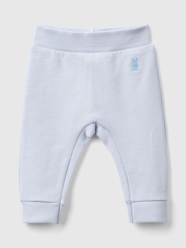 Plüschhose aus Baumwolle Newborn