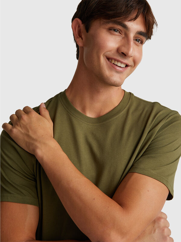 T-Shirt aus langstapeliger Baumwolle Herren