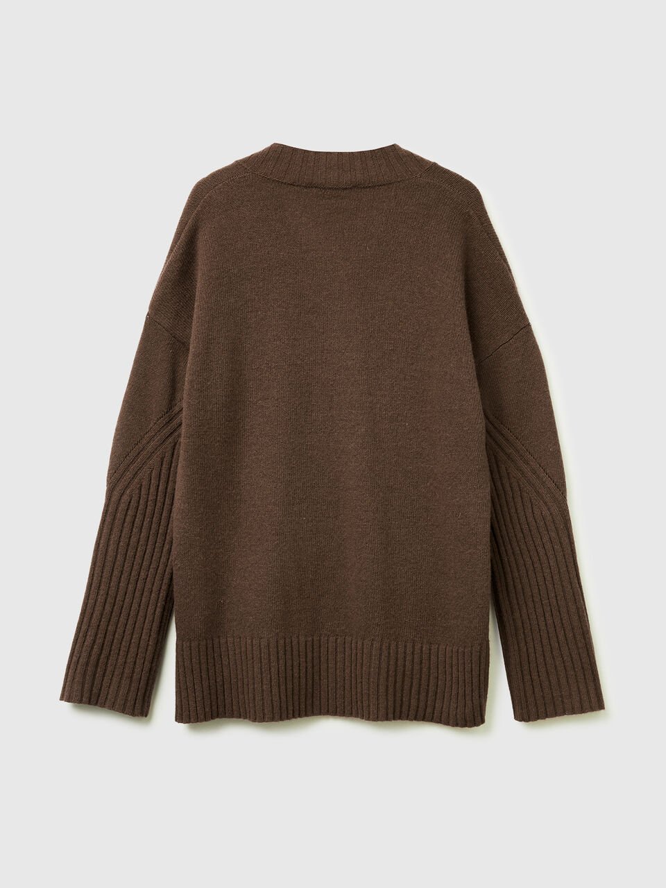 V NECK SWEATER L/S Damen image number 2