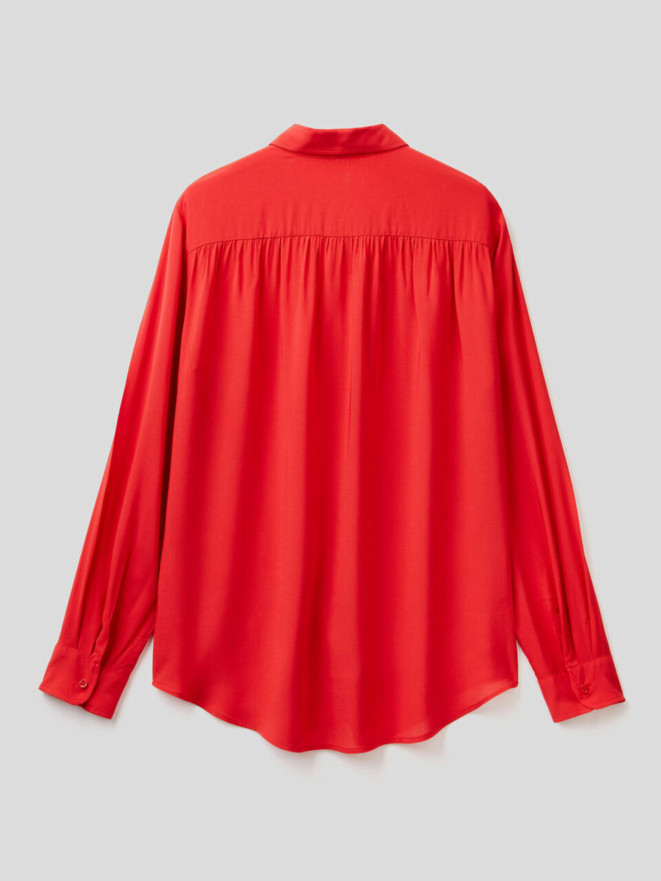 Fließende Bluse mit Raffungen image number 2