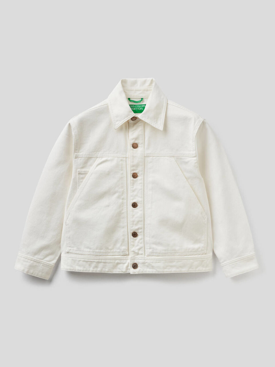 Jacke aus Denim in 100% Baumwolle image number 1