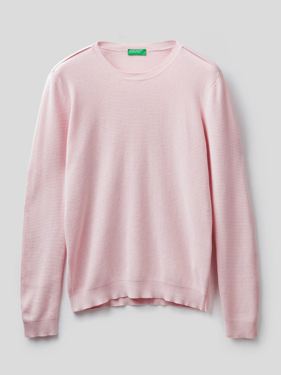 Pullover aus 100% Baumwolle mit besonderer Verarbeitung image number 1