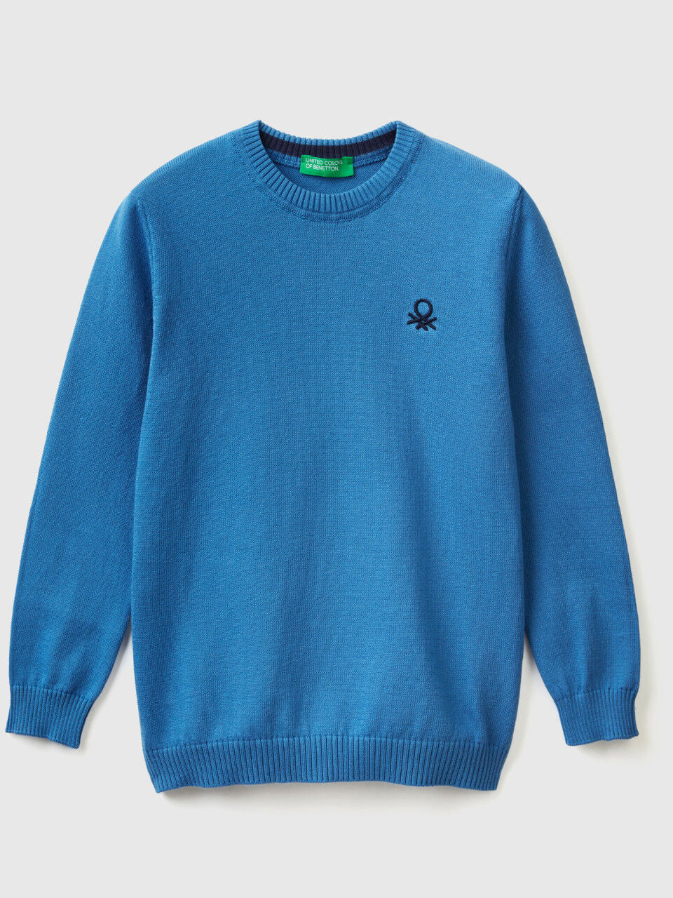 Pullover regular fit aus 100% Baumwolle