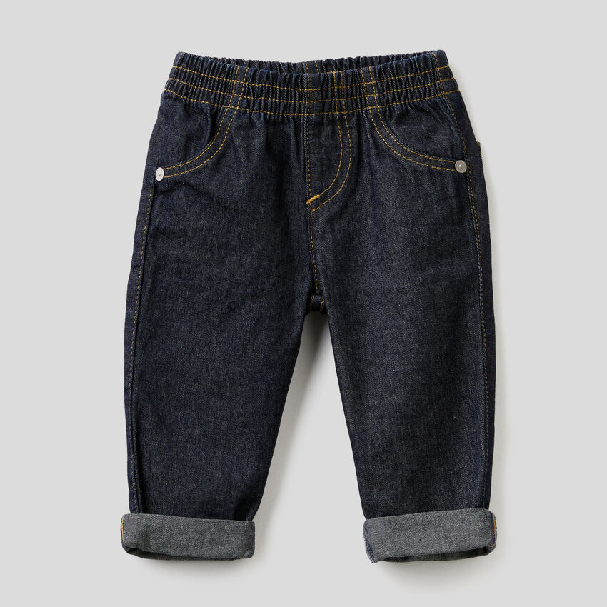 Jeans aus Denim in 100% Baumwolle
