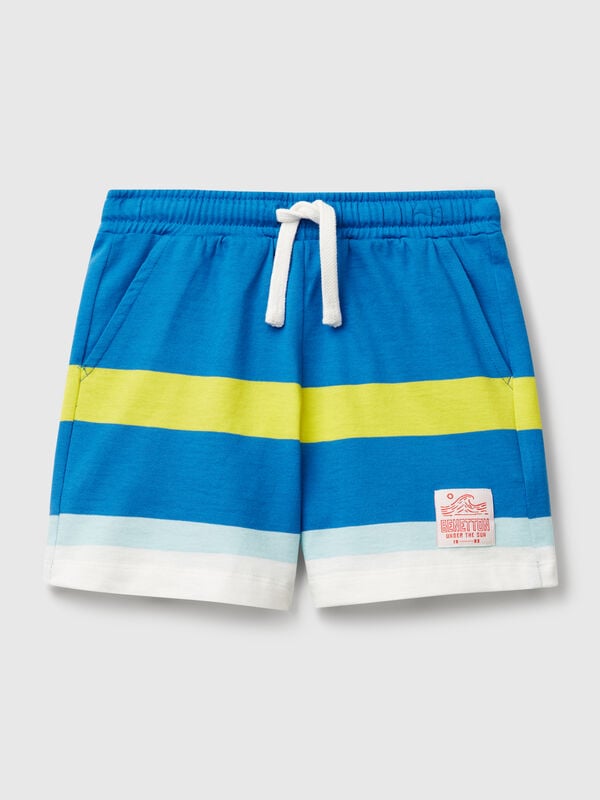 Gestreifte Shorts Jungen